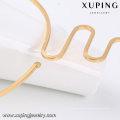 Xuping 2016 Lastest Brass Hard Round Circle Necklace